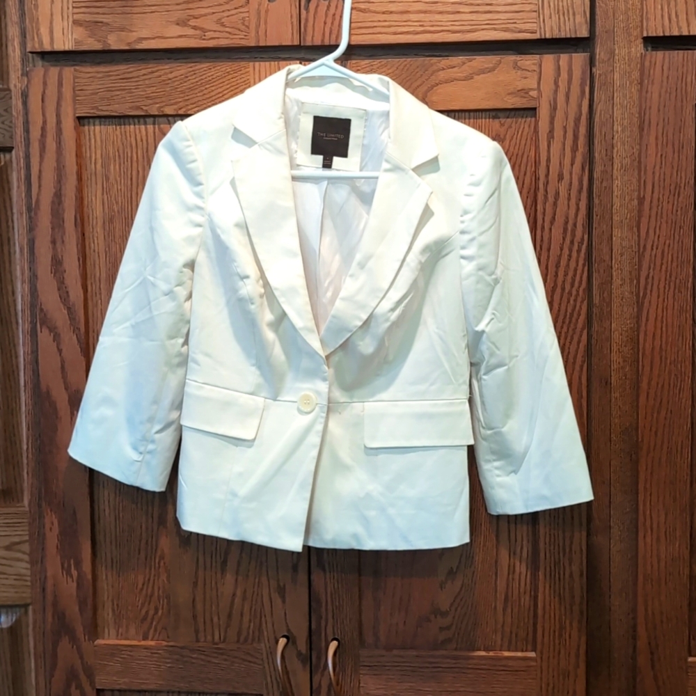 White suit jacket